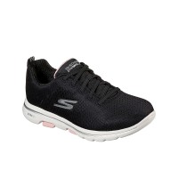 Кроссовки женские Skechers Go Walk 5  черные 124242-BKLP изображение 2