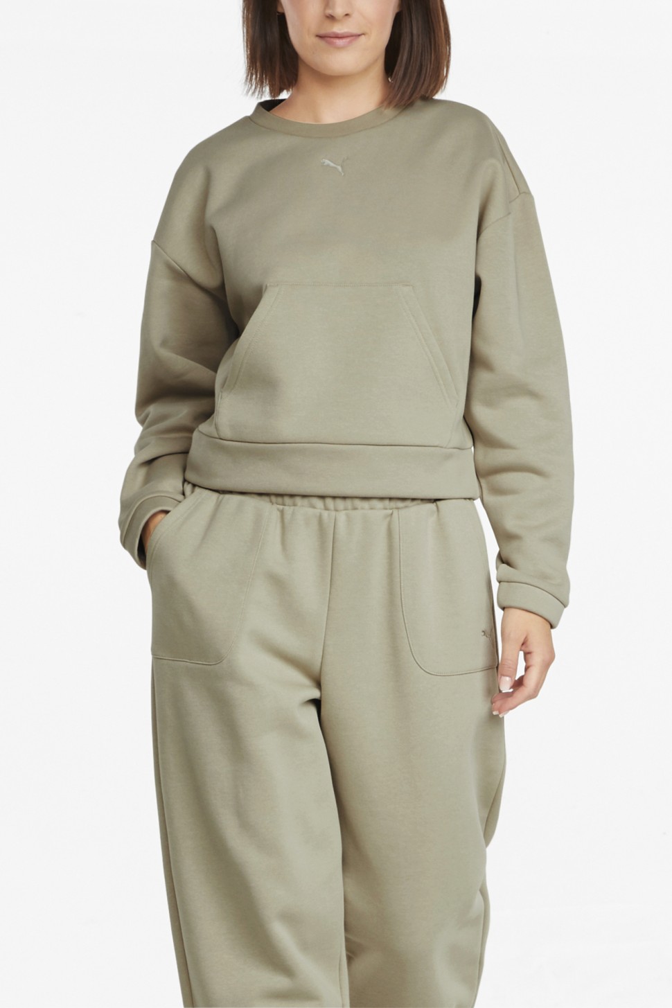 Костюм жіночий Puma Loungewear Suit бежевий 84585542  — фото 3