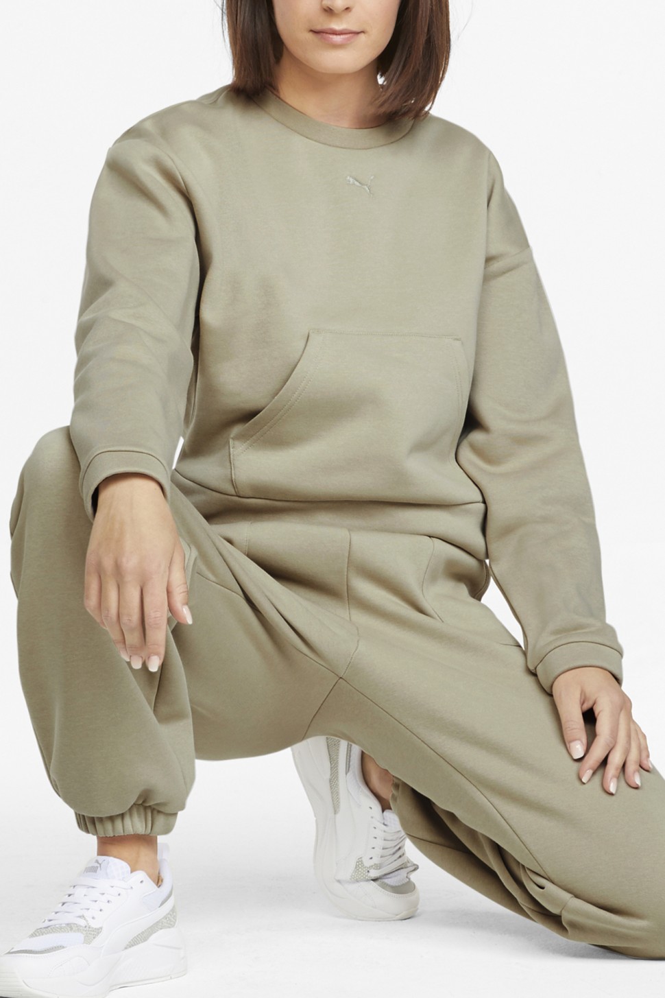 Костюм жіночий Puma Loungewear Suit бежевий 84585542  — фото 5