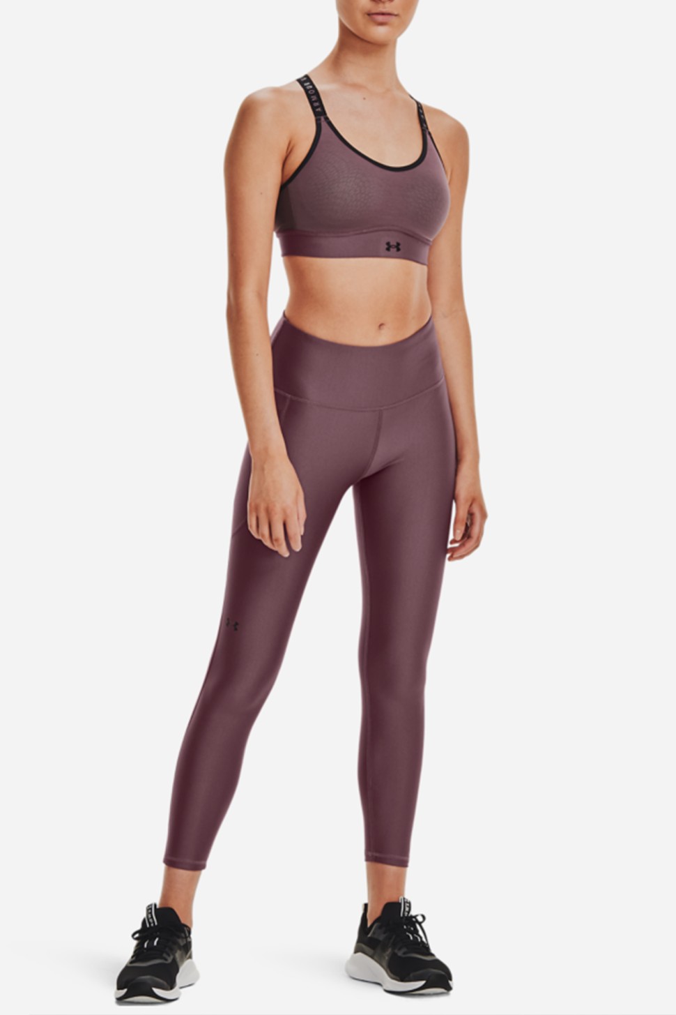 Легінси жіночі Under Armour Hg Armour Hi Ankle Leg фіолетові 1365335-554 — фото 2