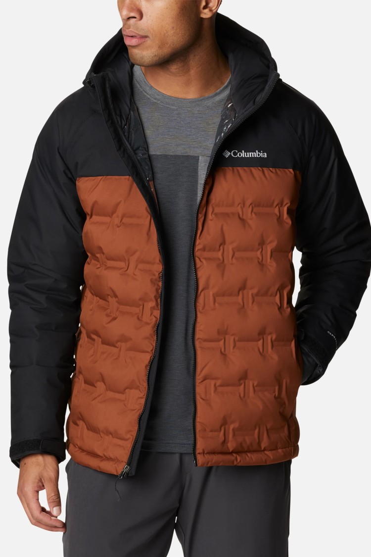 Куртка мужская Columbia Grand Trek Down Jacket коричневая 1864526-242  изображение 2