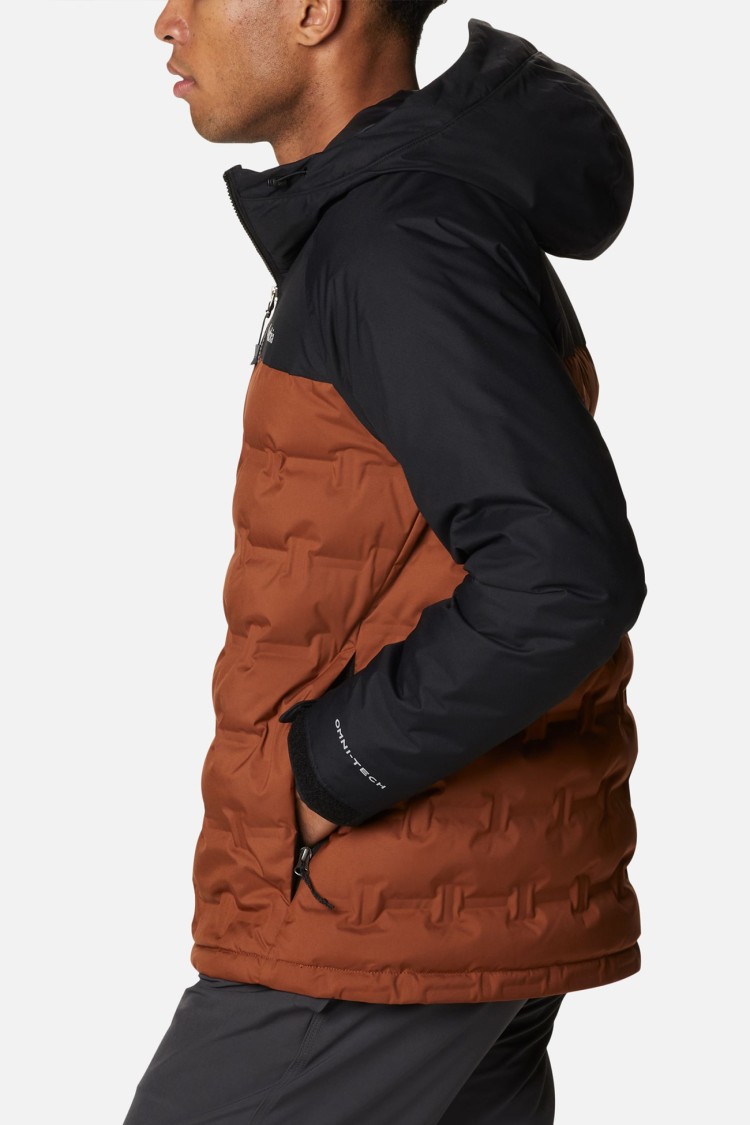 Куртка мужская Columbia Grand Trek Down Jacket коричневая 1864526-242  изображение 4