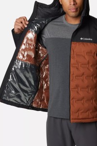 Куртка мужская Columbia Grand Trek Down Jacket коричневая 1864526-242  изображение 5