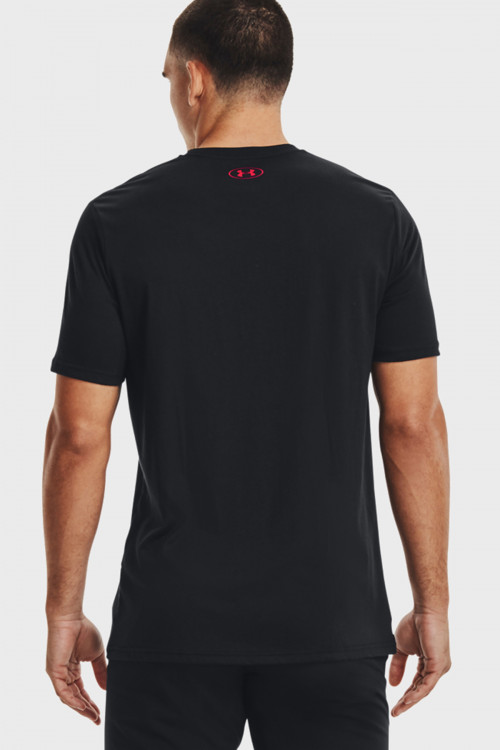 Футболка мужская Under Armour Ua Fast Left Chest 3.0 Ss черная 1370518-001 изображение 3