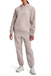 Брюки женские Under Armour Essential Fleece Joggers серые 1373034-592 изображение 4