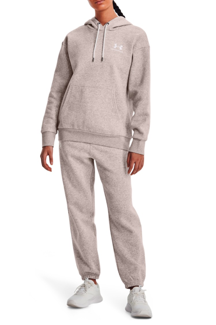 Брюки женские Under Armour Essential Fleece Joggers серые 1373034-592 изображение 4