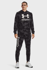 Толстовка чоловіча Under Armour UA Rival Terry Novelty HD сіра 1377185-001 изображение 3