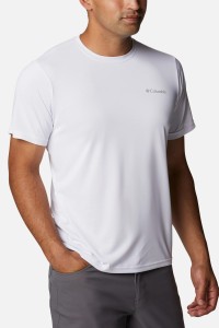 Футболка чоловіча Columbia Hike™ Crew чорна 1990391-350 изображение 2