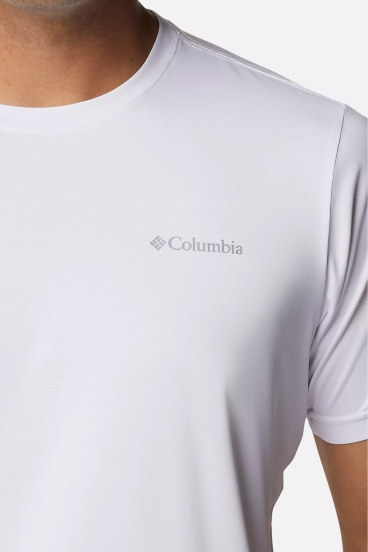 Футболка чоловіча Columbia Hike™ Crew чорна 1990391-350 изображение 5