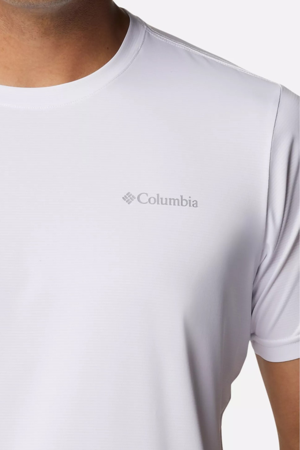 Футболка чоловіча Columbia Hike™ Crew чорна 1990391-350 — фото 5