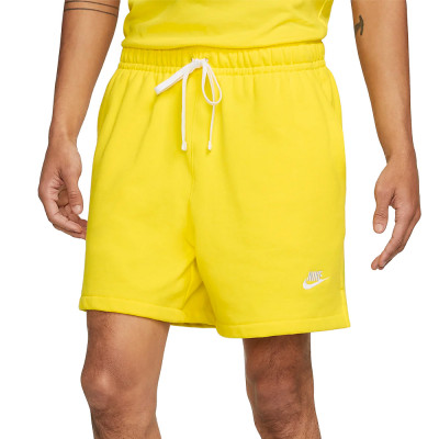 Шорты мужские Nike M NK CLUB FT FLOW SHORT желтые DX0731-731