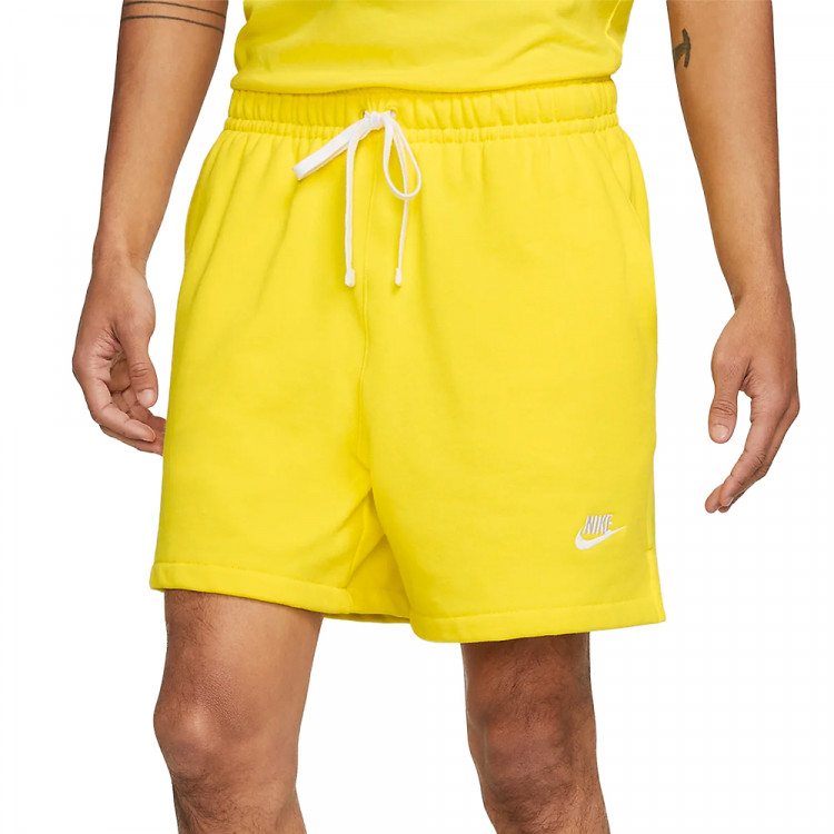 Шорты мужские Nike M NK CLUB FT FLOW SHORT желтые DX0731-731 изображение 1