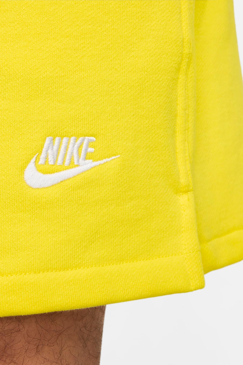 Шорти чоловічі Nike M NK CLUB FT FLOW SHORT жовті DX0731-731 — фото 4