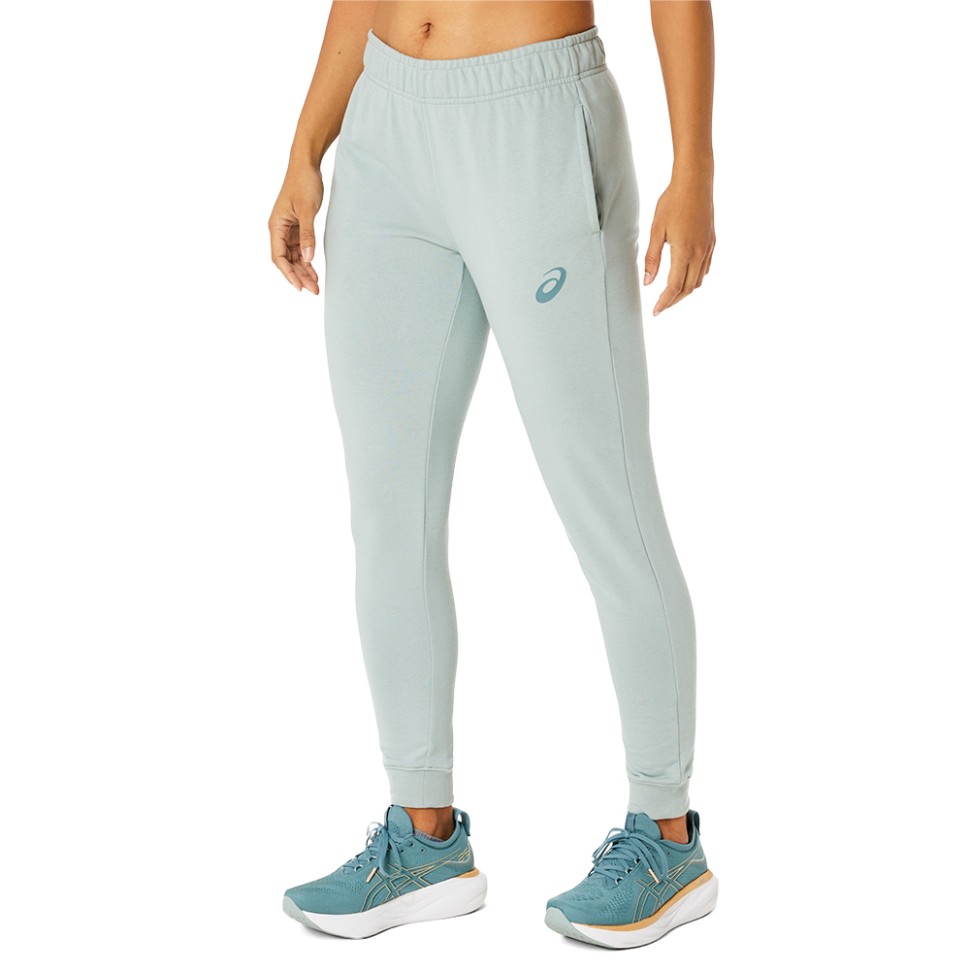 Штани жіночі Asics BIG LOGO SWEAT PANT бірюзовий 2032A982-405 — фото 1