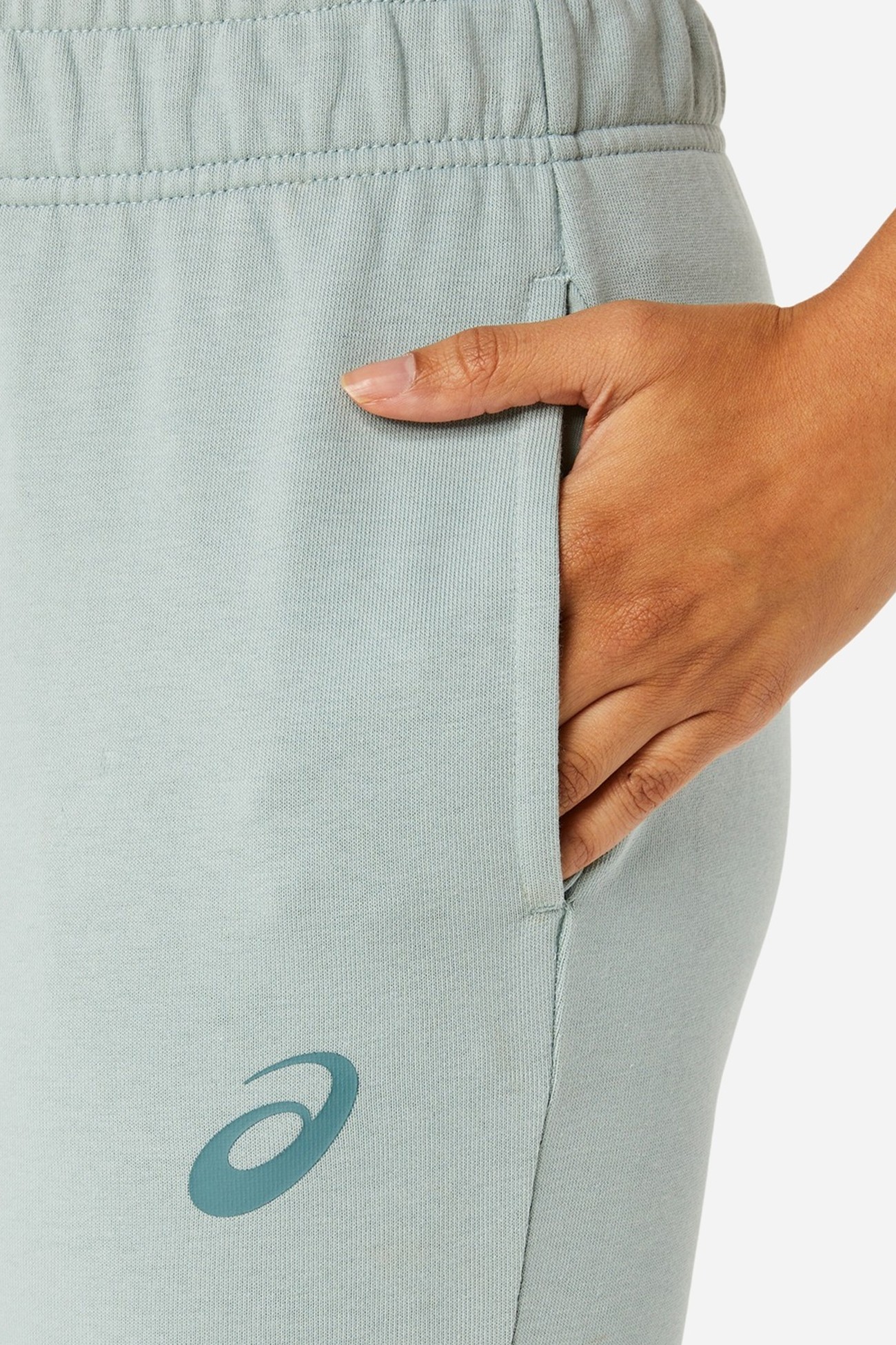 Брюки женские Asics Asics Big Logo Sweat Pant бирюзовые 2032A982-405 изображение 6