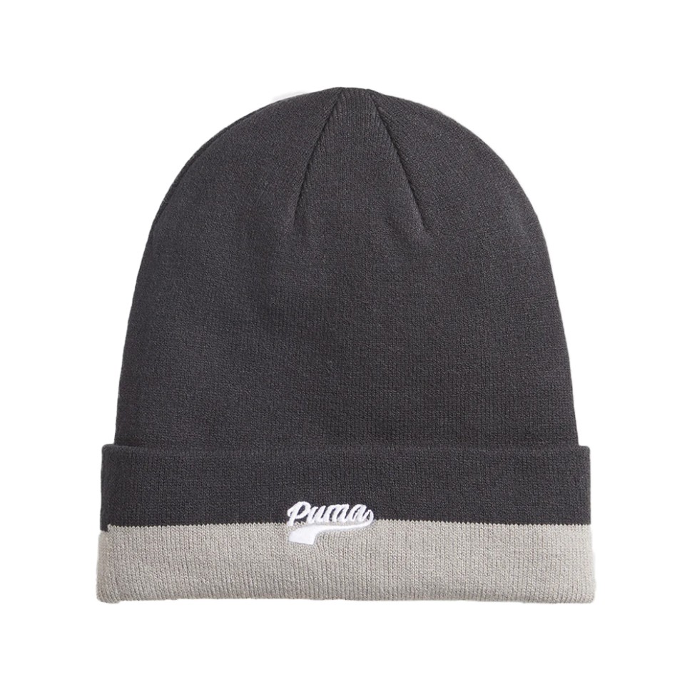 Шапка Puma Script Logo Beanie чорна 02482701 — фото 1