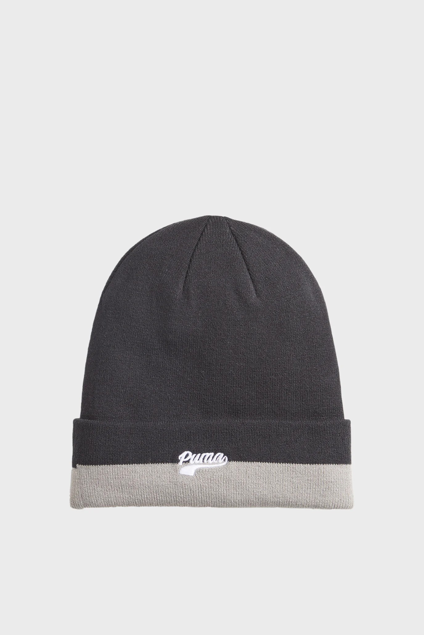 Шапка   Puma Script Logo Beanie чорна 02482701 изображение 2