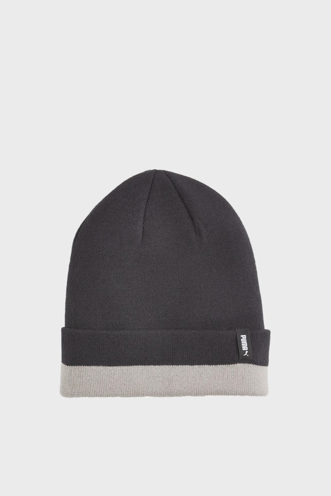 Шапка   Puma Script Logo Beanie чорна 02482701 изображение 3
