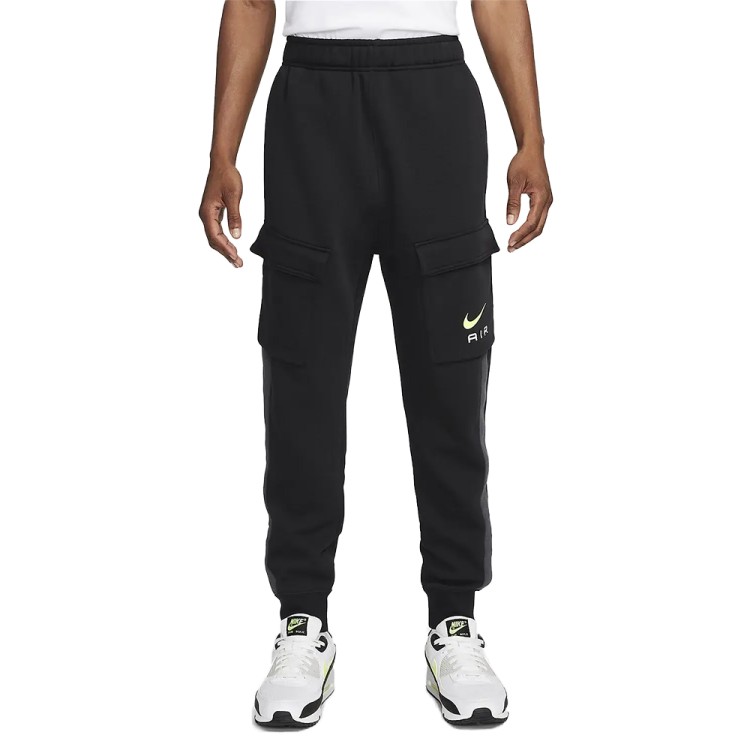 Брюки мужские Nike M NSW SW AIR CARGO PANT FLC BB черные FN7693-011
