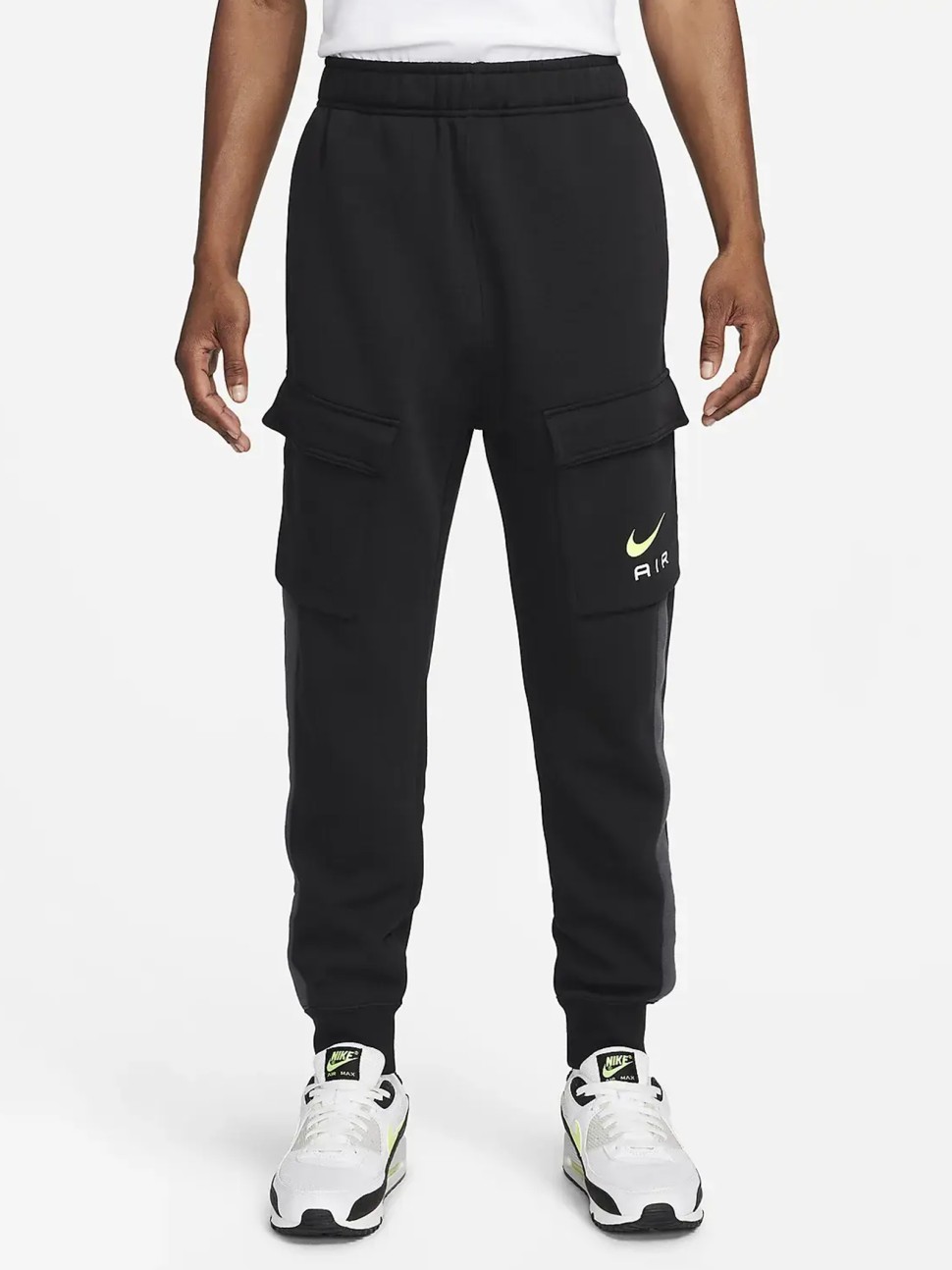 Штани чоловічі Nike M NSW SW AIR CARGO PANT FLC BB чорні FN7693-011 — фото 2