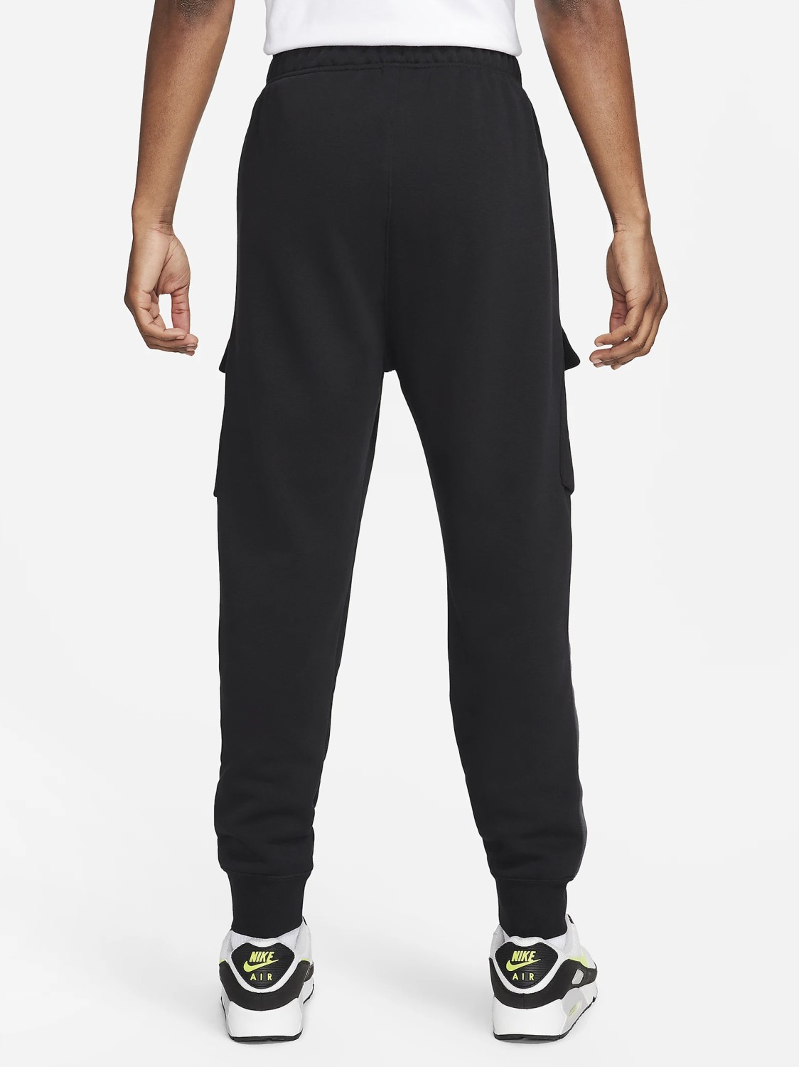 Брюки мужские Nike M NSW SW AIR CARGO PANT FLC BB черные FN7693-011 изображение 3