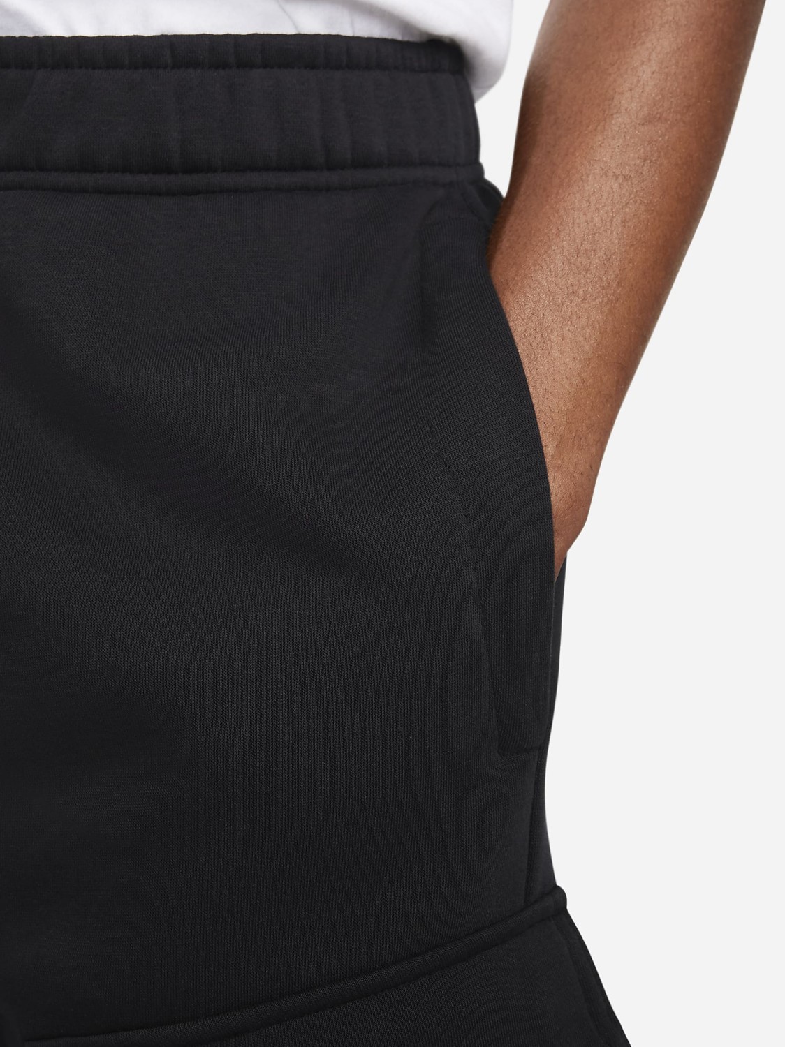 Брюки мужские Nike M NSW SW AIR CARGO PANT FLC BB черные FN7693-011 изображение 7