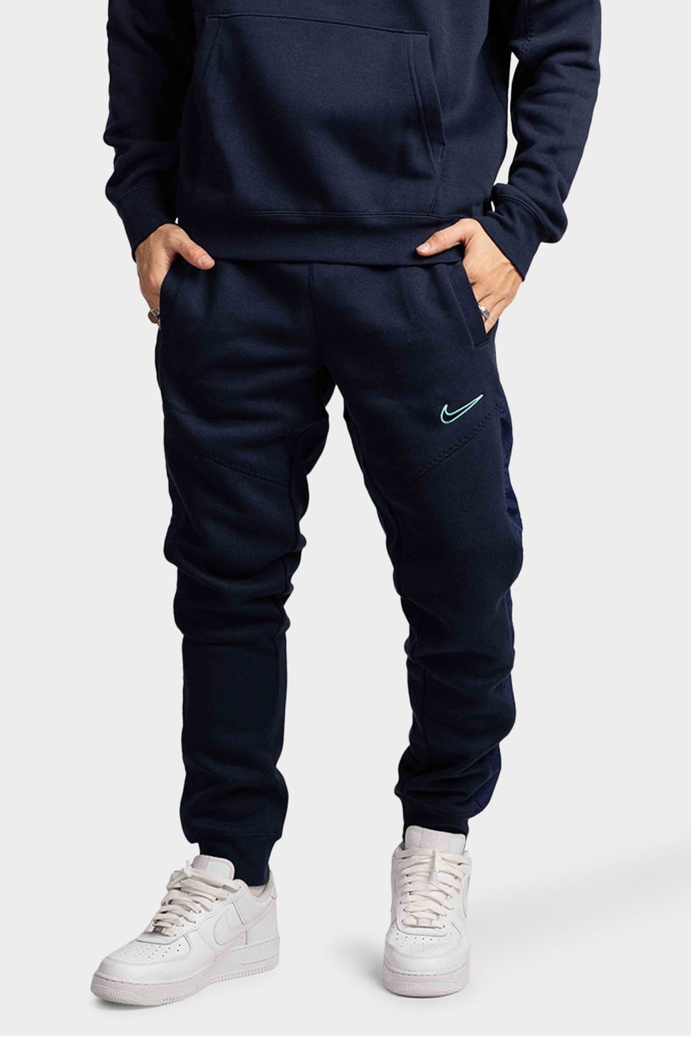 Штани чоловічі Nike M NSW SP FLC JOGGER BB сині FN0246-475 — фото 2