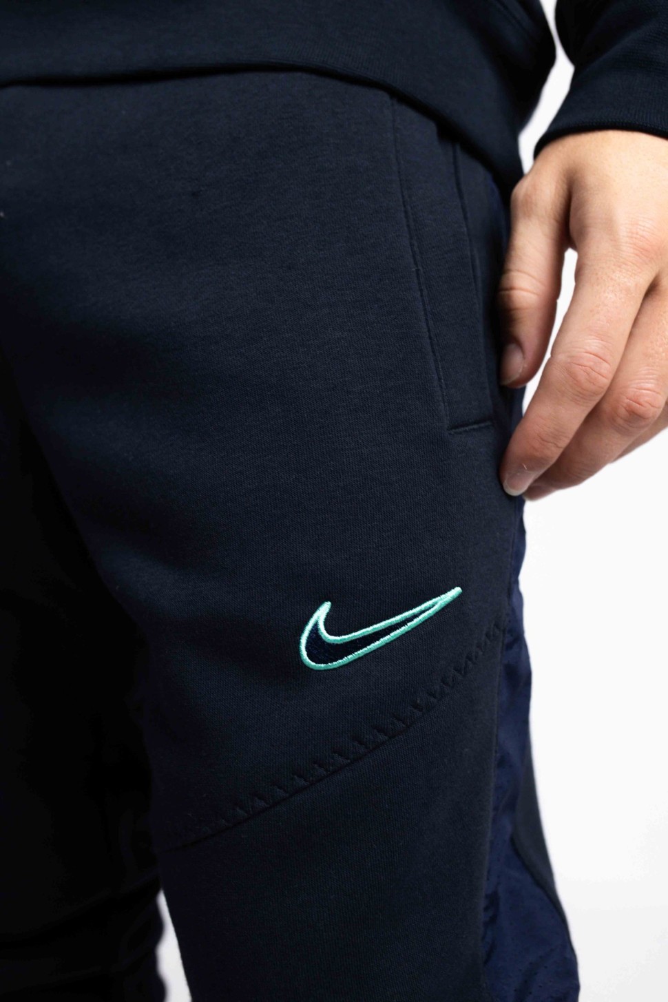Штани чоловічі Nike M NSW SP FLC JOGGER BB сині FN0246-475 — фото 4