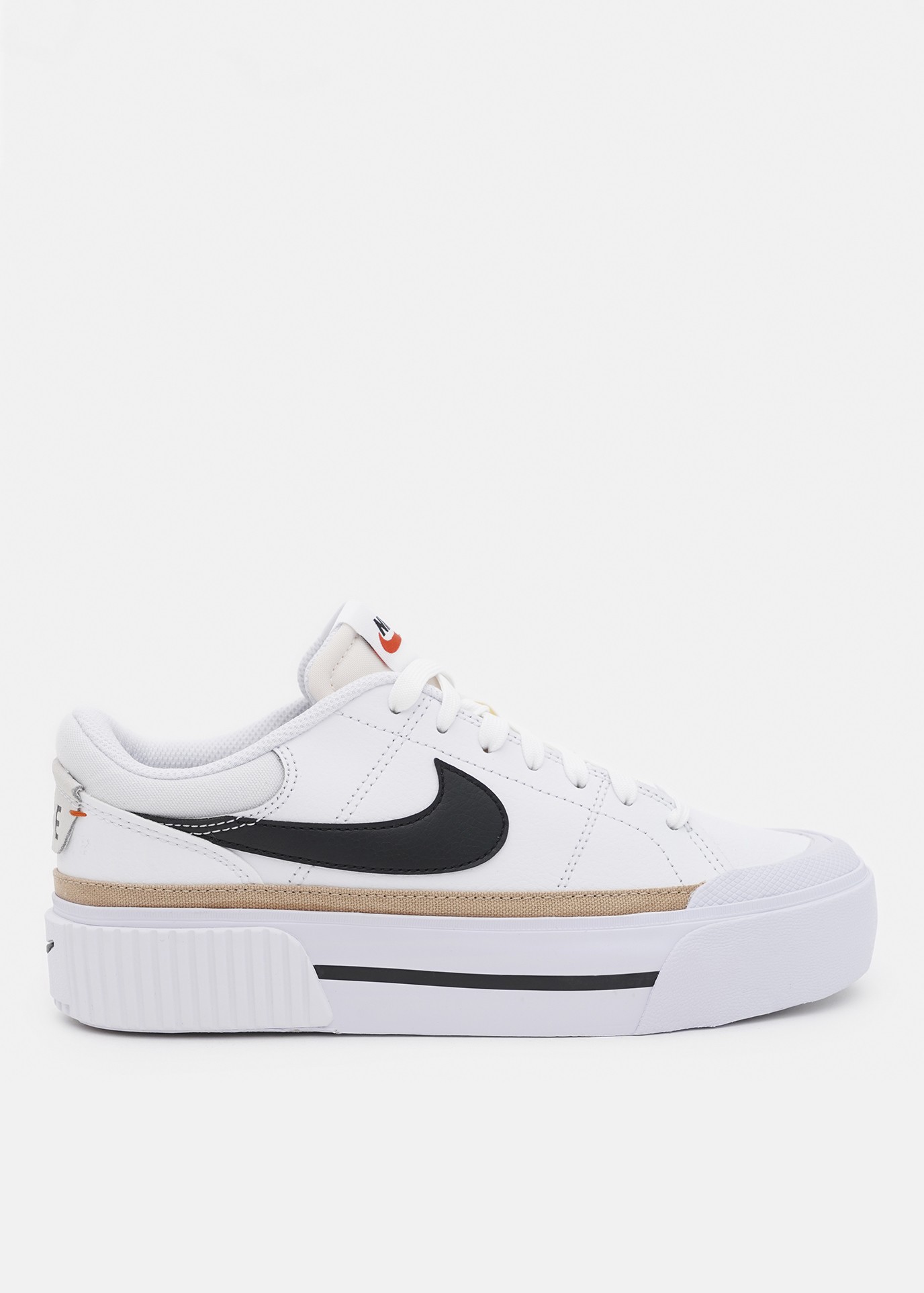 Кроссовки женские Nike WMNS NIKE COURT LEGACY LIFT белые DM7590-100 изображение 2