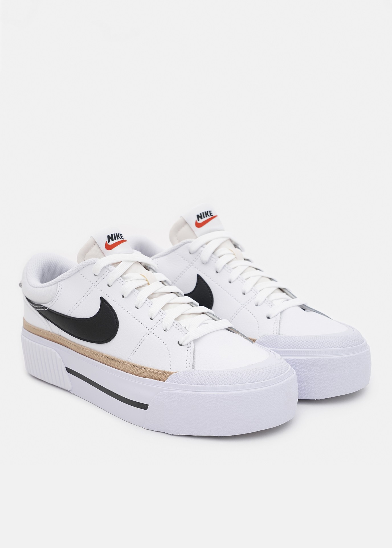 Кроссовки женские Nike WMNS NIKE COURT LEGACY LIFT белые DM7590-100 изображение 3