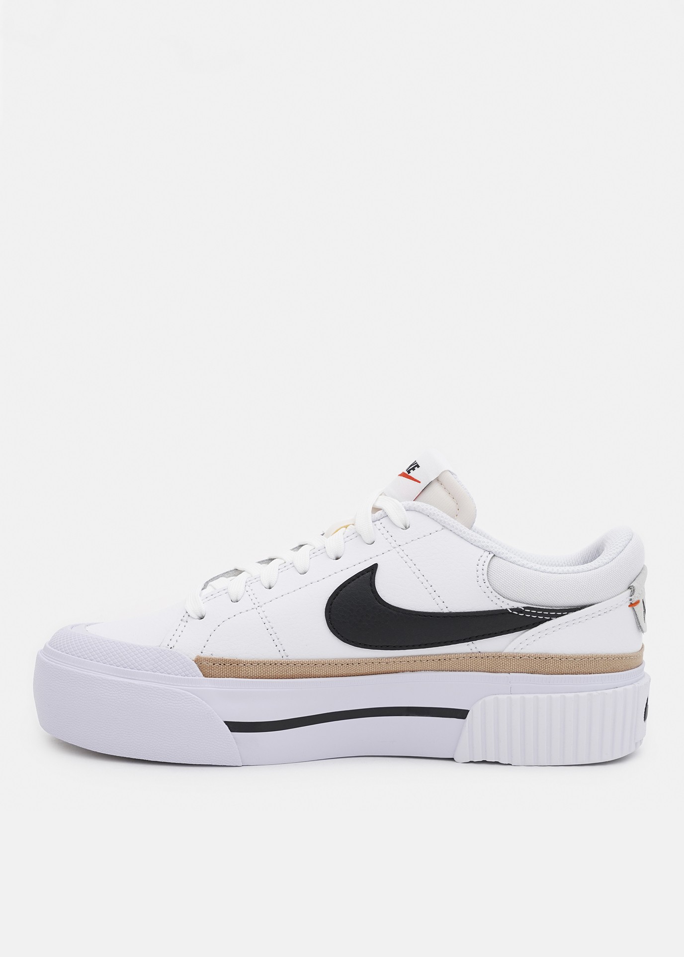 Кроссовки женские Nike WMNS NIKE COURT LEGACY LIFT белые DM7590-100 изображение 4