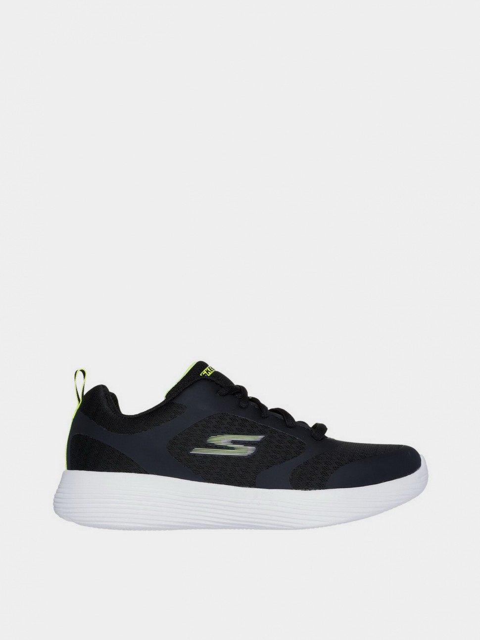 Кросівки дитячі Skechers GO RUN 400 чорні 405097L BKYL — фото 2