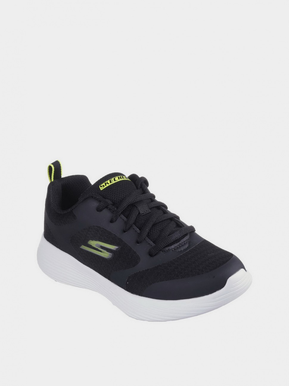 Кросівки дитячі Skechers GO RUN 400 чорні 405097L BKYL — фото 4