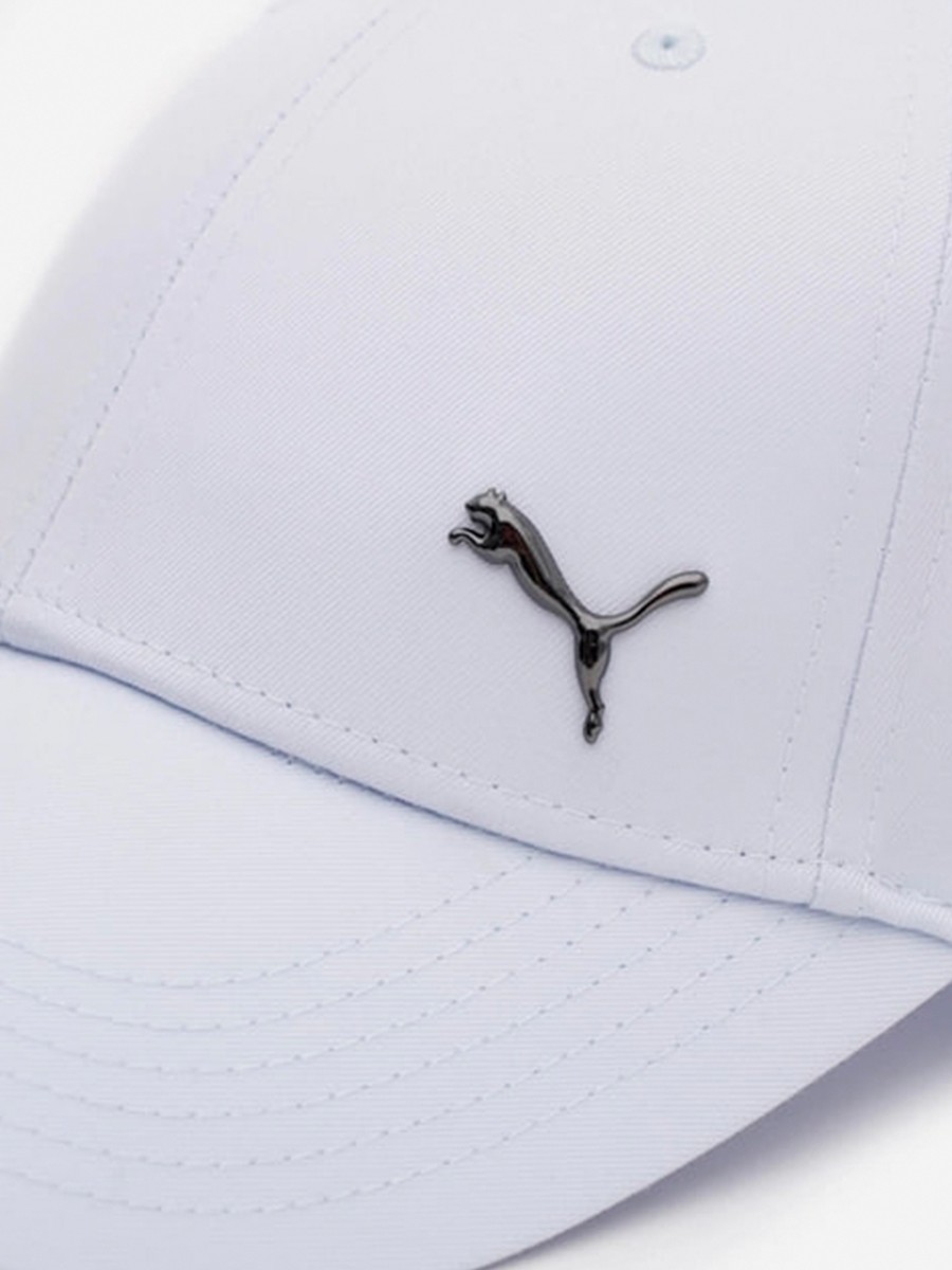 Бейсболка Puma Metal Cat Cap серая 02126962 изображение 4
