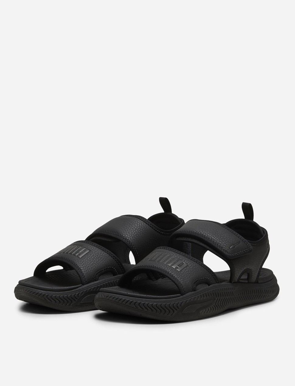 Сандалі чоловічі Puma SoftridePro Sandal 24 чорні 39542901 — фото 4