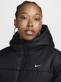 Куртка женская Nike W NSW TF SNFL NK CLSC PRKA черная FZ5903-010 изображение 4