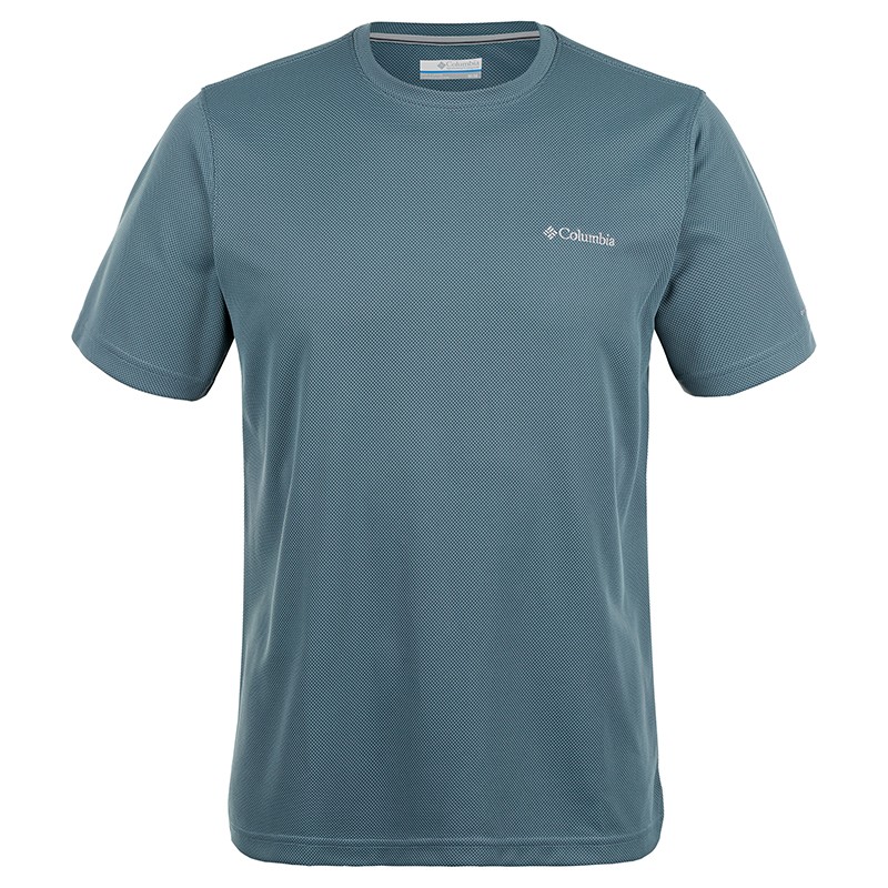 Футболка мужская Columbia Utilizer Crew синяя 1846931-441 — Sport City Футболка мужская Columbia Utilizer Crew синяя 1846931-441
