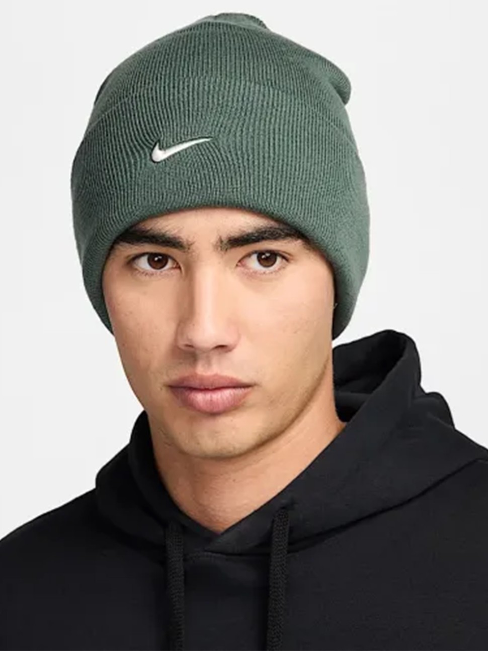 Шапка Nike U NK PEAK BEANIE TC SWSH F24 L зелена HF0187-338 — фото 2