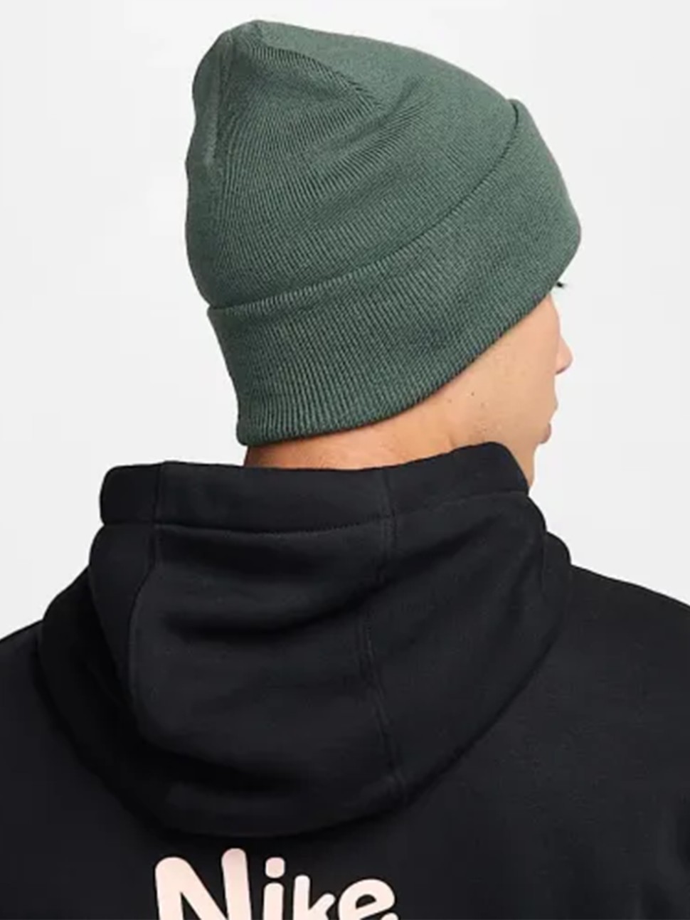 Шапка Nike U NK PEAK BEANIE TC SWSH F24 L зелена HF0187-338 — фото 3