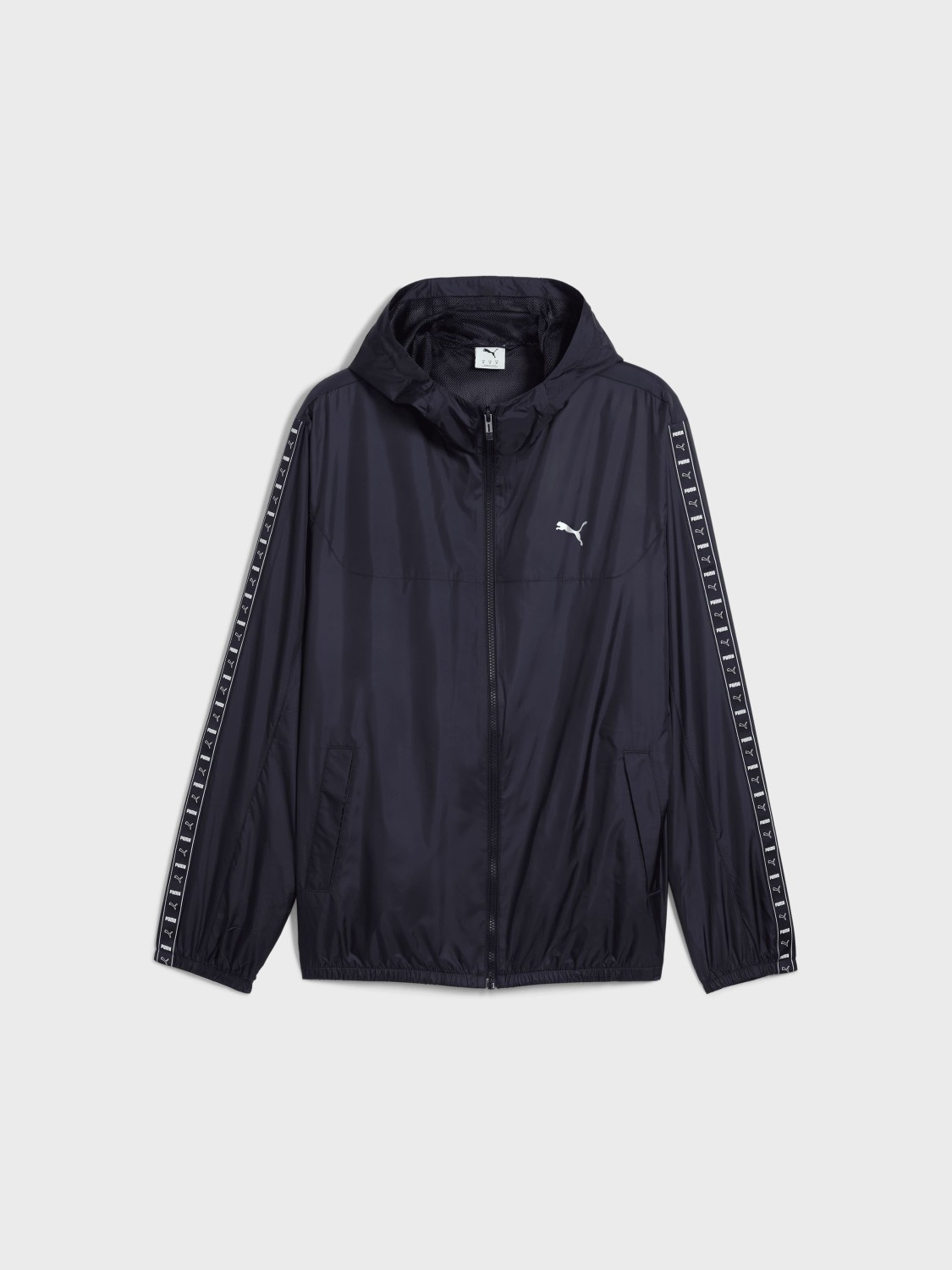 Ветровка мужская Puma ESS Tape Windbreaker черная 68462916 изображение 7