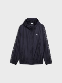 Вітрівка чоловіча Puma ESS Tape Windbreaker чорна 68462916 изображение 7
