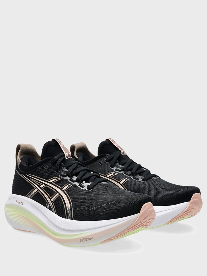 Кроссовки женские Asics GEL-NIMBUS 27 черные 1012B753-003 изображение 3