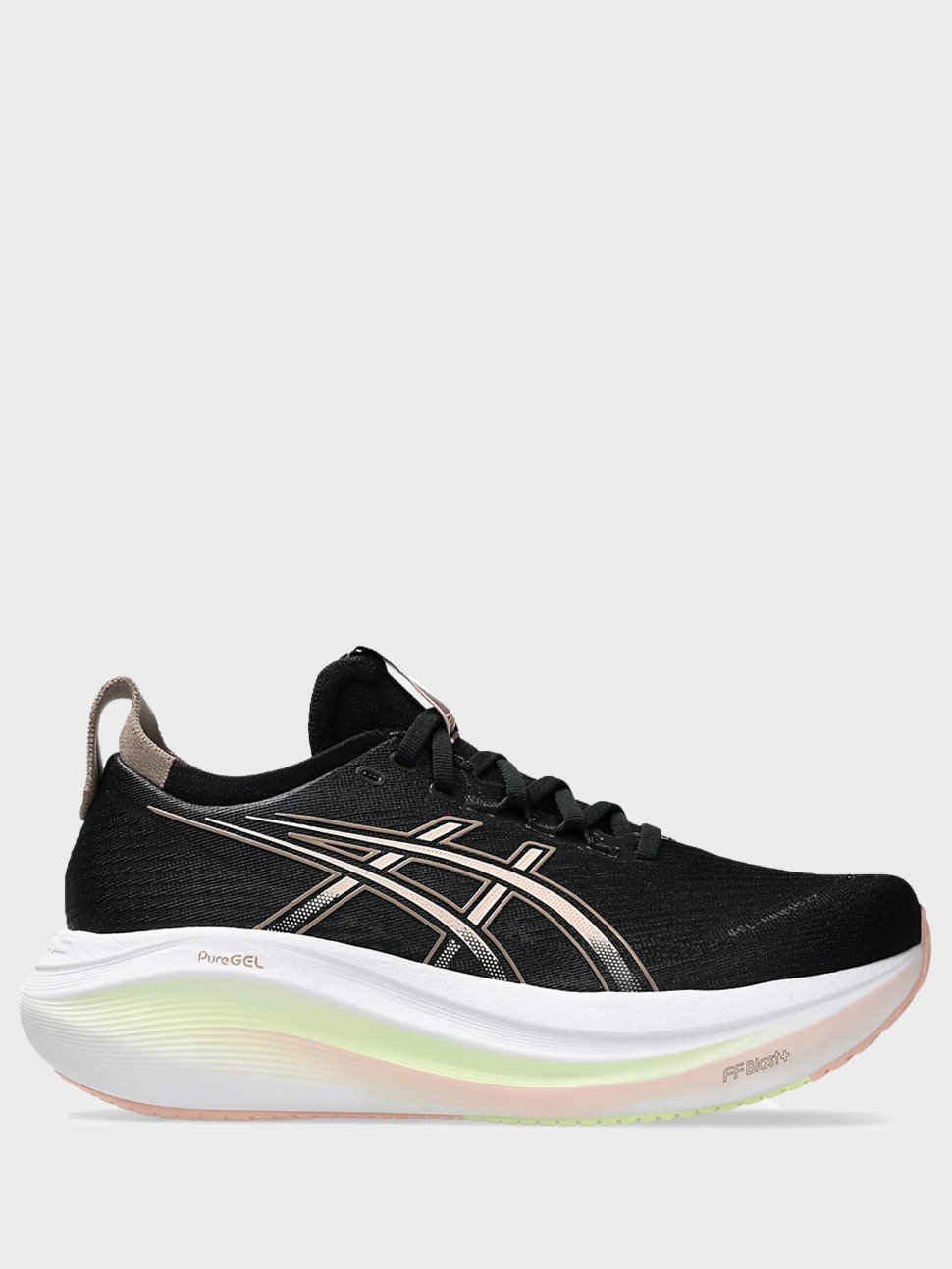 Кросівки жіночі Asics GEL-NIMBUS 27 чорні 1012B753-003 — фото 2