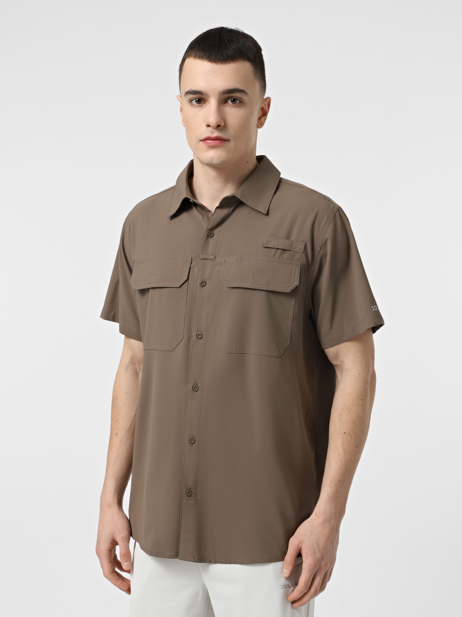 Сорочка чоловіча Larum Fagin коричнева 162504-200 изображение 2