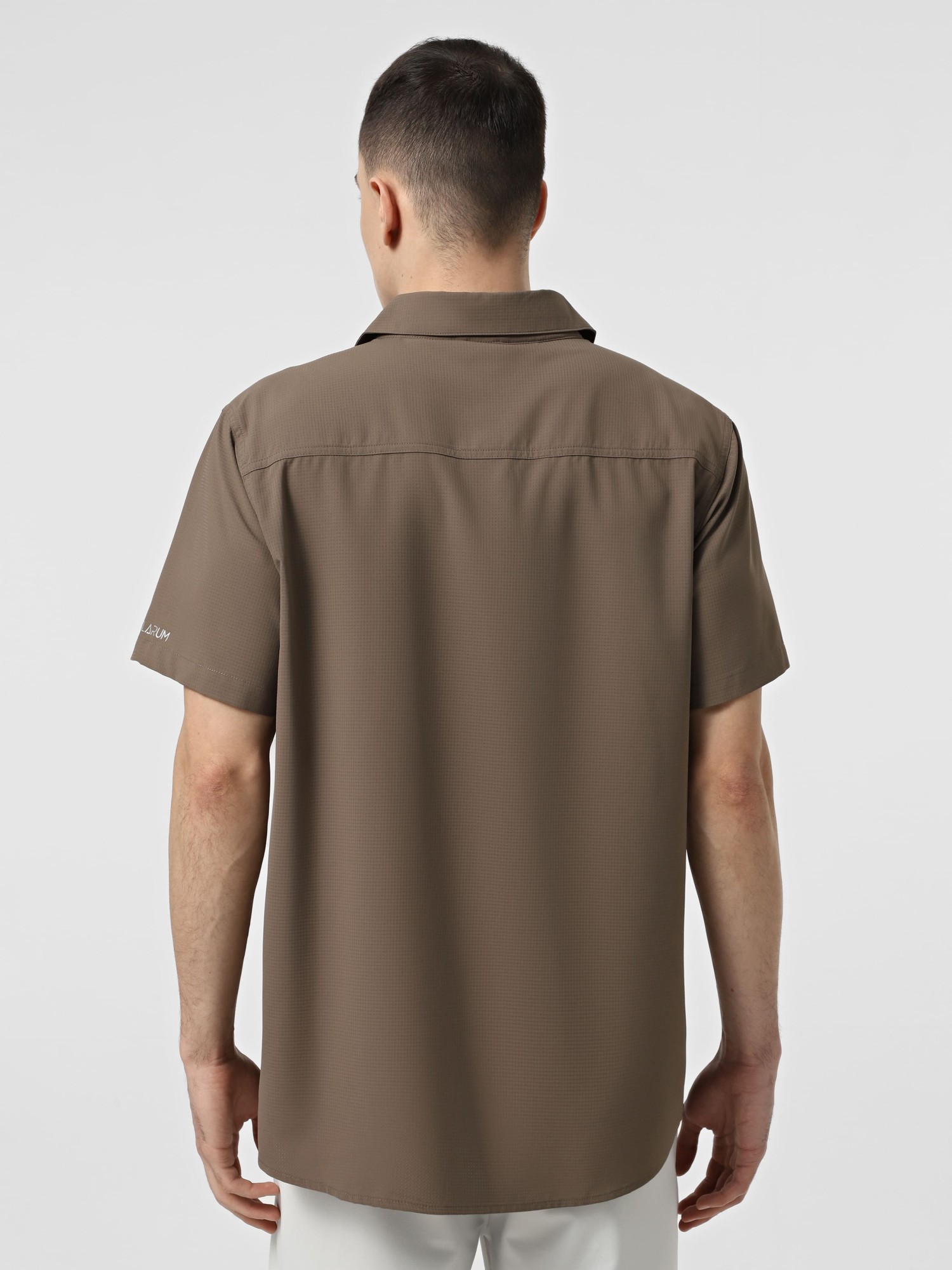 Сорочка чоловіча Larum Fagin коричнева 162504-200 изображение 3
