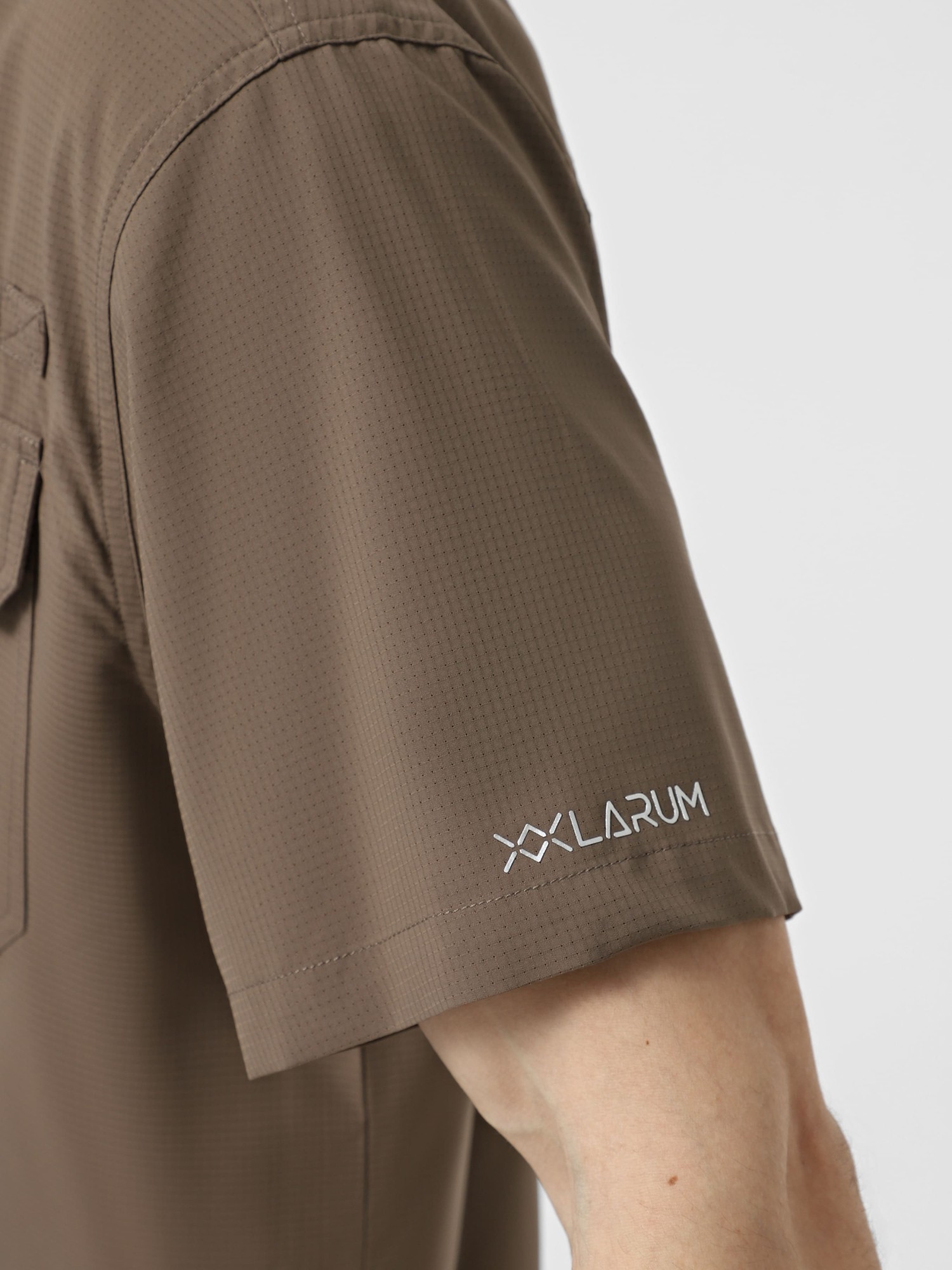 Сорочка чоловіча Larum Fagin коричнева 162504-200 изображение 5