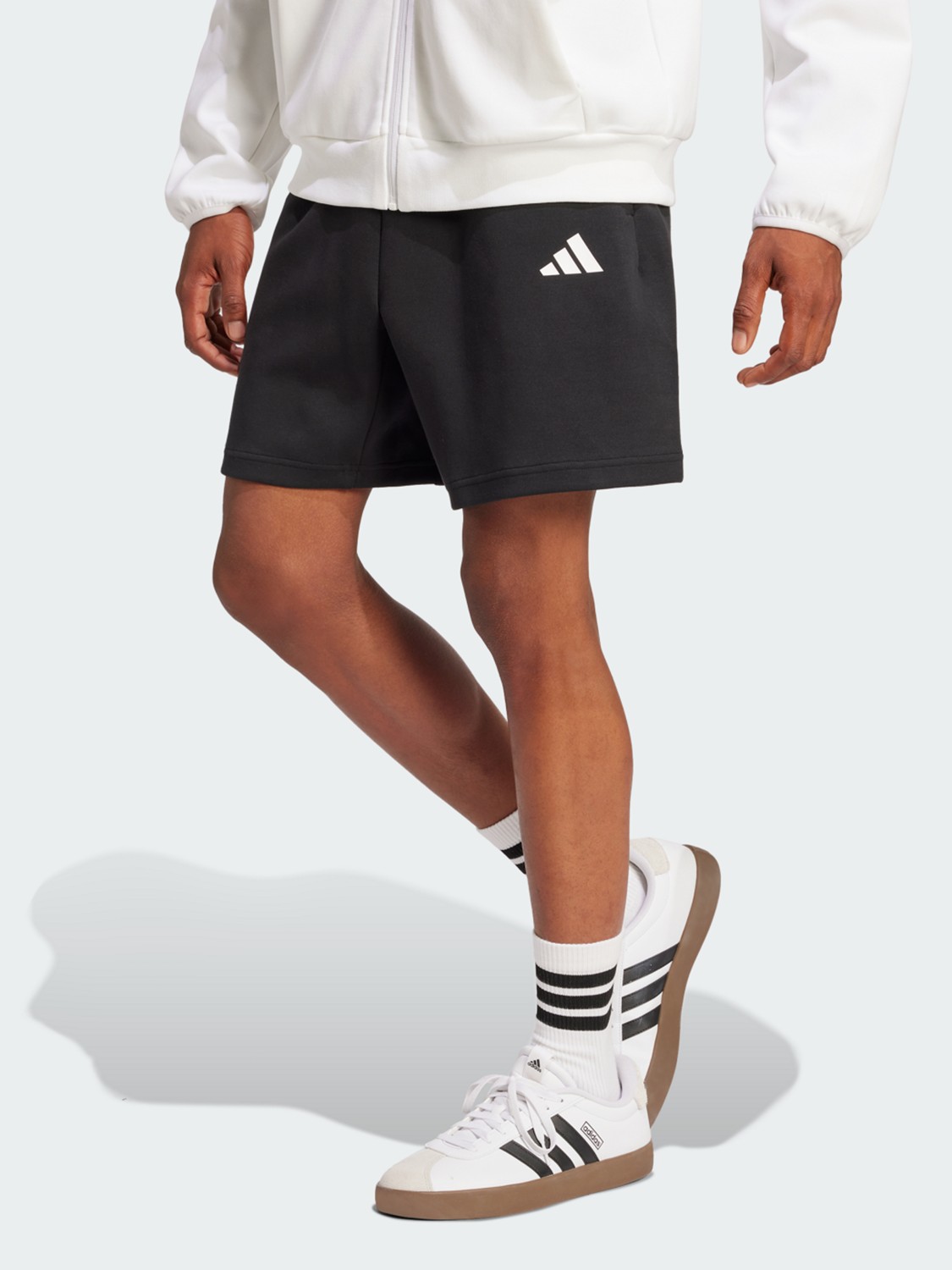 Шорты мужские Adidas M FI SL SHORT черные JD4956 изображение 2