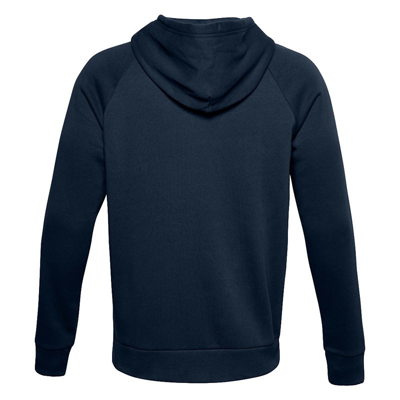 Толстовка чоловіча Under Armour Rival Fleece Full Zip Hoodie синя 1357111-408 — фото 2