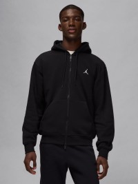 Толстовка чоловіча Nike M J JUMPMAN FLC PO чорна FV7289-010 изображение 2