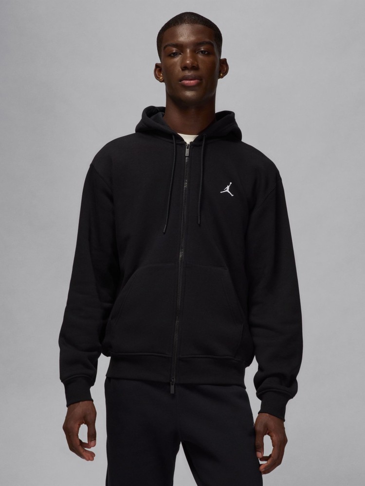 Толстовка чоловіча Nike M J JUMPMAN FLC PO чорна FV7289-010 изображение 2